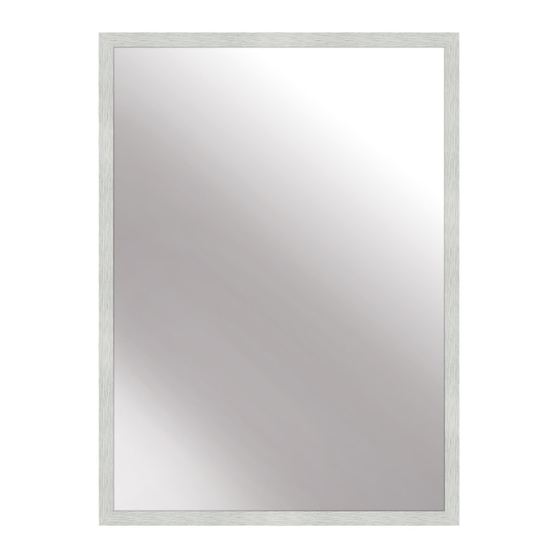 nielsen Home Star Aluminium Wall Mounted Mirror, 70cm H x 50cm W, Silver