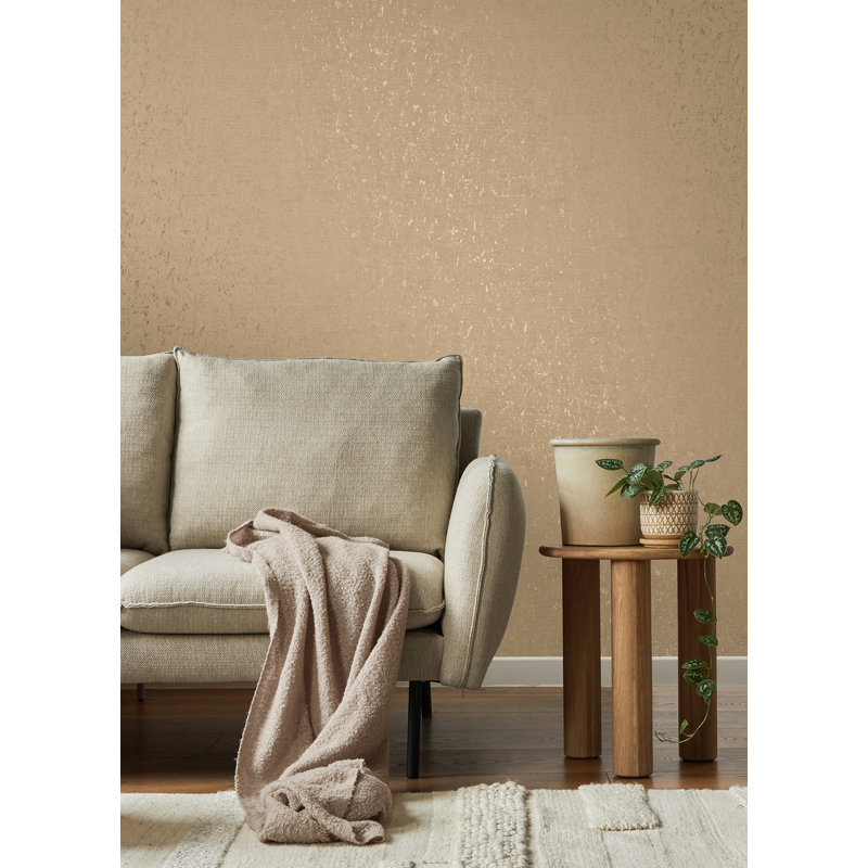 Rouleau de papier peint L 33 pi x l 20,5 po, Brun