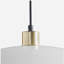 Luminaire suspendu double abat-jour