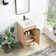 Dansfield 18.1'' Free Standing Single Bathroom Vanity with Ceramic Top