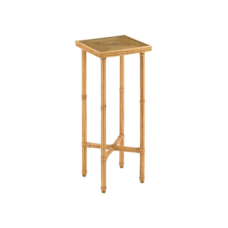 Silang Glass End Table