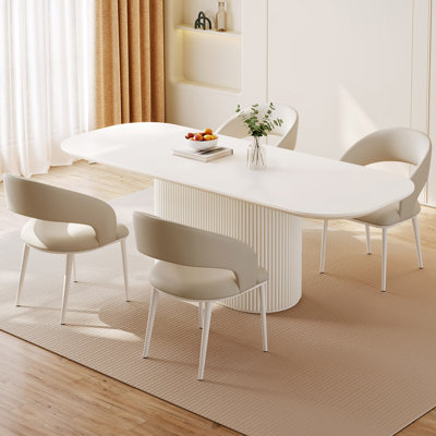 Dining Table Set With 4 Chairs
