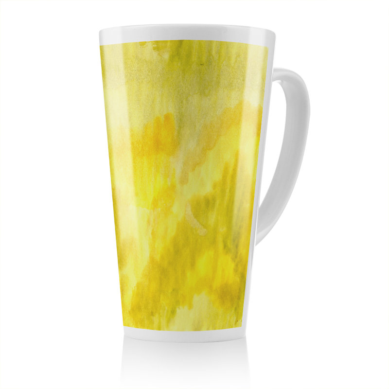 Watercolour Latte Mug