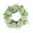 Seafoam Green Hydrangea with Budding Flower Wreath