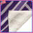 Purple Zigzag Pattern Blankets-128547881