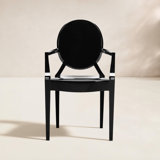 Louis Ghost Outdoor Dining Armchair