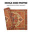 Ensemble de 4 napperons bohème Boho 12 po x 18 po