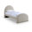 Tissu chenille beige