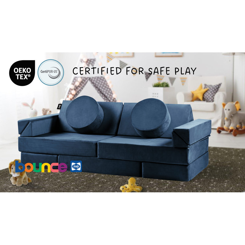 Ensemble de jeu pour enfants Sealy Bounce, Marine