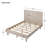 Wood Platform Bed