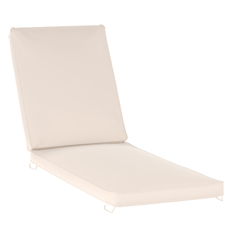 Coussin de patio d'extérieur résistant à l'eau Latitude Run®, Beige