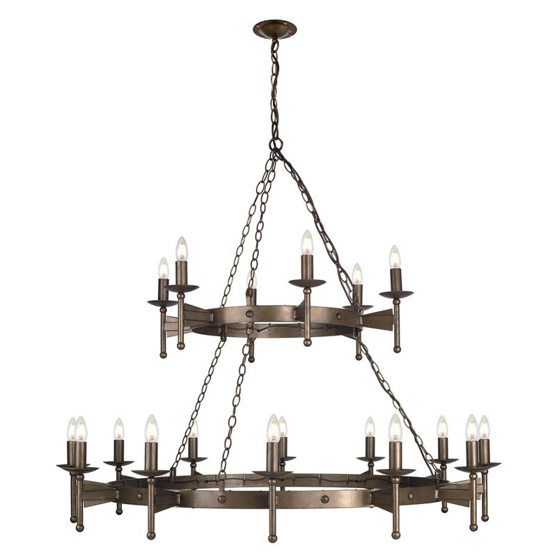 Stephine 18 - Light Candle Style Chandelier