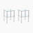 Yorgen Glass Top End Table Set
