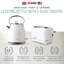 HADEN Heritage Ivory & Chrome Bundle with 2-Slice Toaster and Electric Kettle
