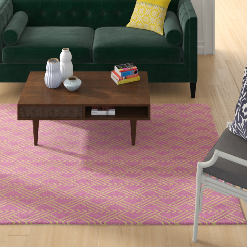 Jordao Geometric Indoor Rug, Rectangle 5' x 7'
