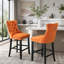 Chaise de salle à manger rembourrée moderne-1228374229