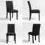 Modern Faux Leather Waterproof Upholstered Dining Chair-225300500