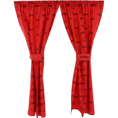 NCAA Semi Sheer Curtain Pair