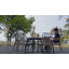 Patio Dining Chair Metal Rattan Chairs -2123359572