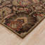 Tapis brun foncé / grenat en laine touffeté à la main Arden-775900091