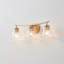 3-light Clear Glass Dimmable Vanity Light-1351623029