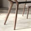 Ensemble de chaises de table de salle à manger en bois massif et en pierre-106445314