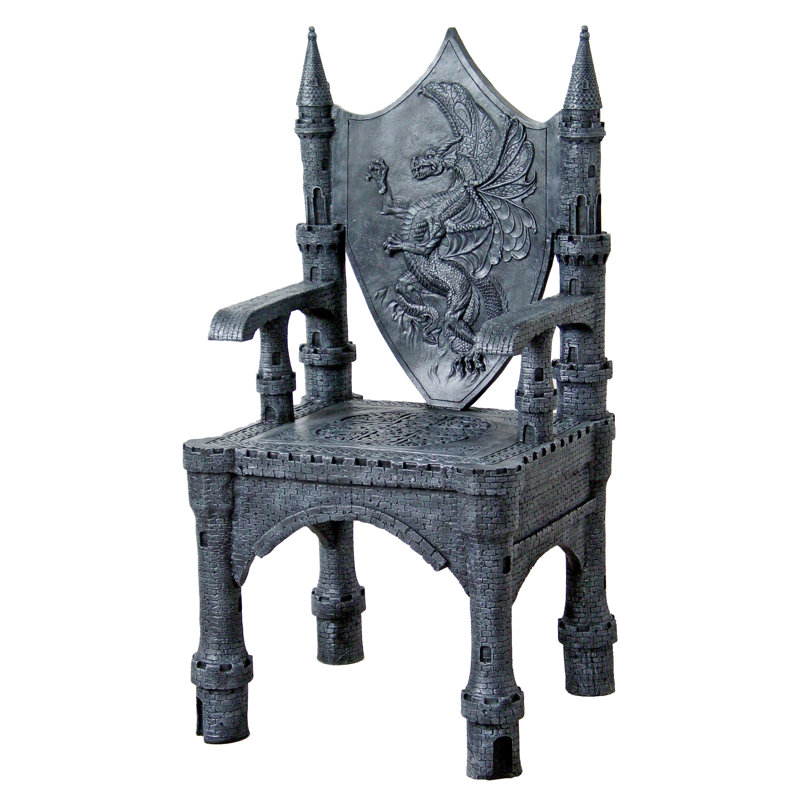 Dragon of Upminster Castle Throne Chair