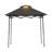 SUNJOY 8' x 5'  Pop up Grill Gazebo Double Tiered Outdoor Gazebo Standing-Height Canopy with Magnetic LED Light, Adjustable Ceiling Height, for BBQ,Picnics, Outdoor Events-110828766