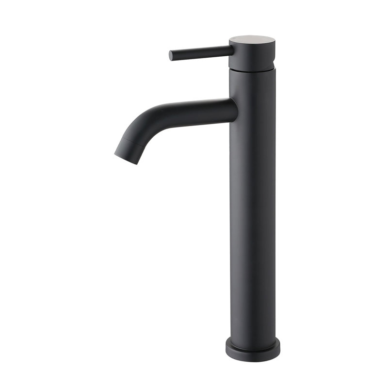 Vessel Sink Faucet Single-handle Bathroom Faucet, Matte Black