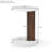 C-Shaped Sofa Side Table for Compact Living Spaces