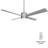 Minka Aire Falco - 54" Ceiling Fan W/Light Kit-101517917-101517925-101517924