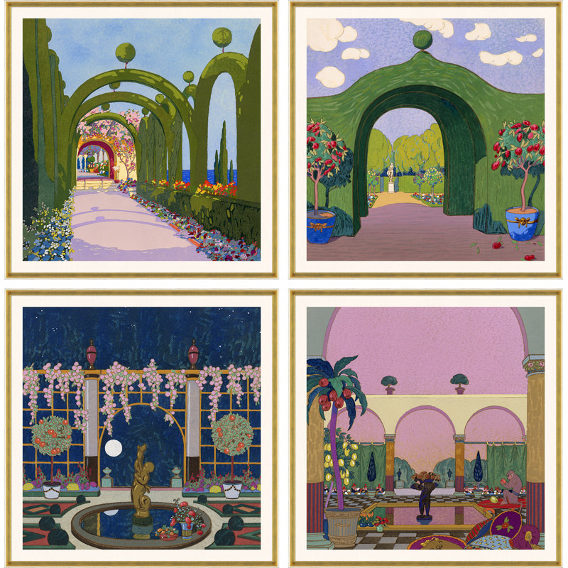 Garden Entrance Series Print Soicher Marin