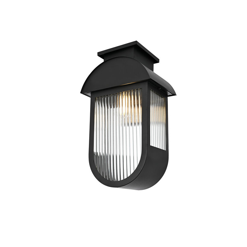 Albert Outdoor Wall sconce in Black