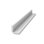 Garniture de coin intérieure FlexStone de L 95 po x l 1,5 po de couleur blanche