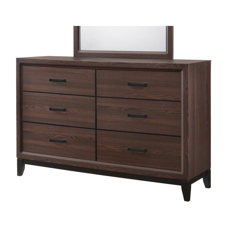 Markena 58 " W 6 - Drawer Dresser