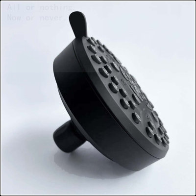 Pomme de douche à haute pression avec 10 modes de jet, pomme de douche à pluie fixe de 4,7 pouces avec rotule pivotante réglable, accessoires de salle de bain