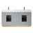 Beira 59.8'' Double Bathroom Vanity with Composite Top-70529959-70529960
