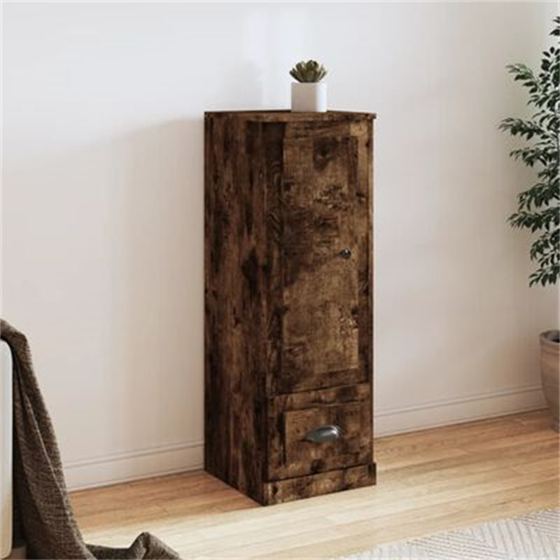 Marguez 36cm Sideboard, Smoked Oak