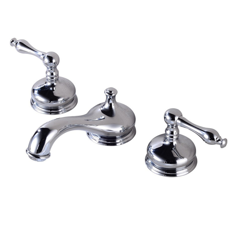 Large Black Victorian Pedestal Bathroom Sink, Vitreous China, 34.6” Tall x 31.9” Wide, Rectangular Freestanding Combo with 8" Widespread Faucet Holes