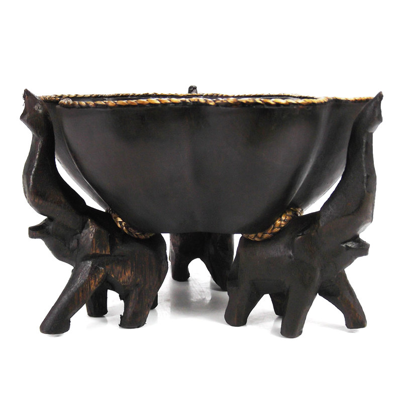 Schneider Handmade Wood Decorative Bowl 1