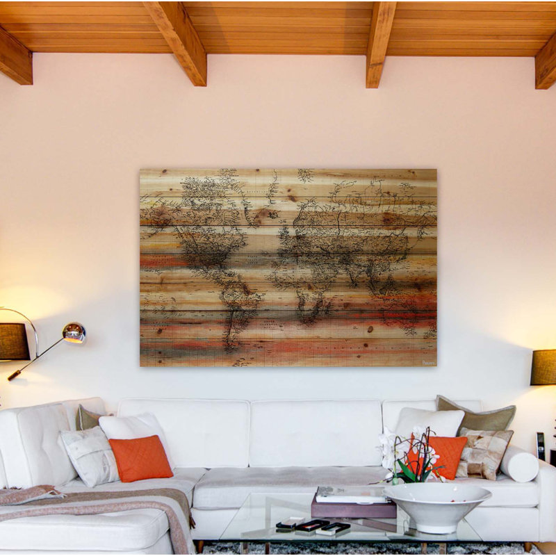 " Maailma " by Parvez Taj, 30" H x 45" W