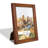 Brown Wood Picture Frame - Set of 8