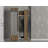 41.3 " Wide Hall Tree with Shoe Storage and Shelves-1300987542