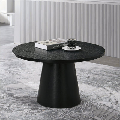 Modern Contemporary Style Round Coffee Table Cone Shape