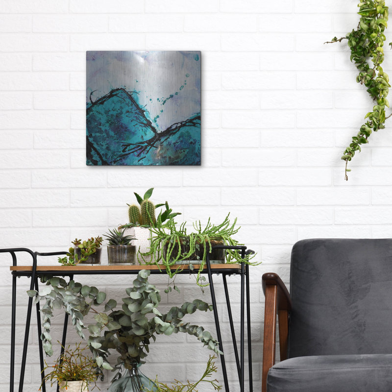 «In Mountains Or Valleyys 2» par Britt Hallowell, H 12 po x l 12 po