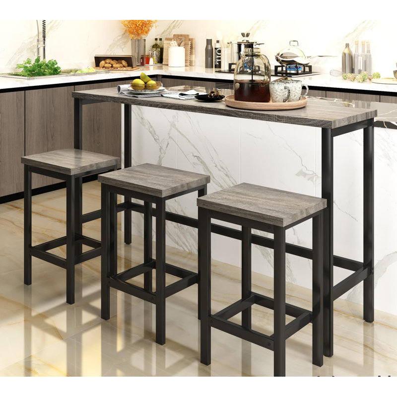 Georgina Dining Set, Gray Duplicate