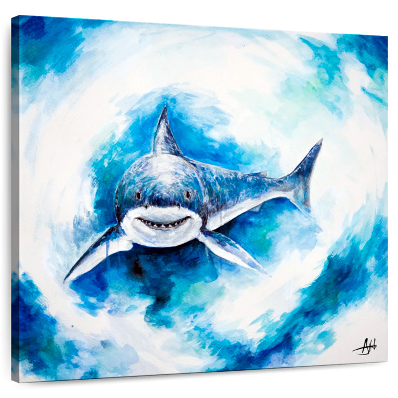 Crowle Signal Shark, 39" H x 39" W