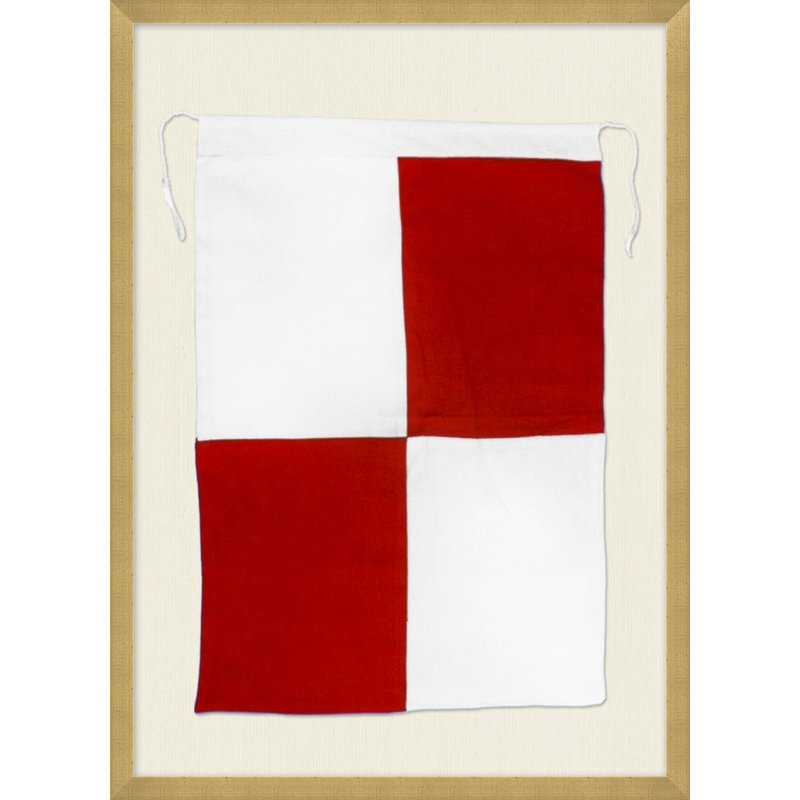 Nautical Flag U Print