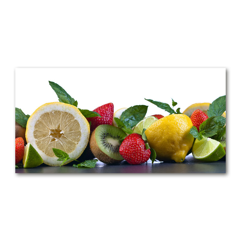 Fruits And Vegetables - Wrapped Canvas Print