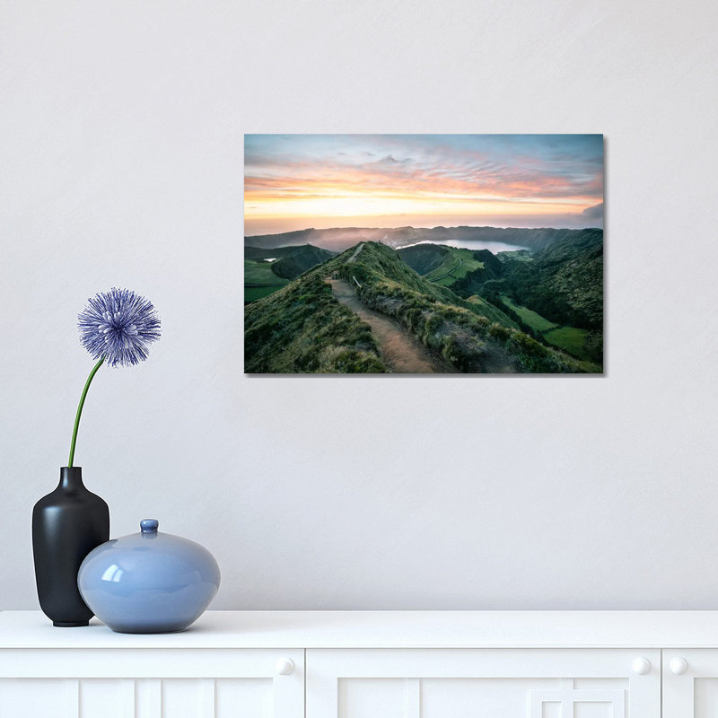StairWay to Heaven 1 Piece Wrapped Canvas Wall Art, 30.48 cm H x 45.72 cm W